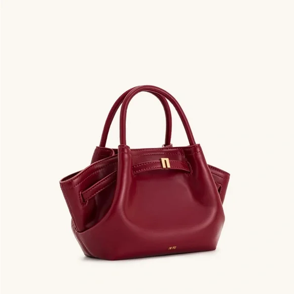 NWOT - JW PEI Hana Mini Tote Bag in Claret - Picture 3 of 14